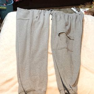 Men joggers both  pairs for 20$😎